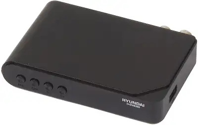 Ресивер DVB-T2 Hyundai H-DVB200 черный