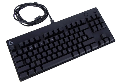 Клавиатура Logitech Gaming keyboard G PRO, Mechanical, RGB, Black, [920-009393]