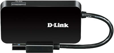 Концентратор USB3.0 D-link DUB-1341