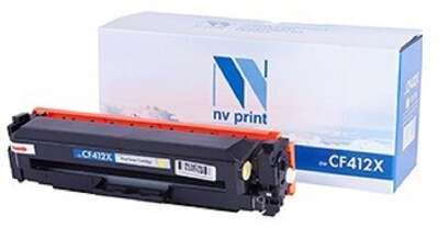 NV Print CF412X Картридж для HP Laser Jet Pro M377dw/M452nw/M452dn/M477fdn/M477fdw/M477fnw, Yellow, 5000 к