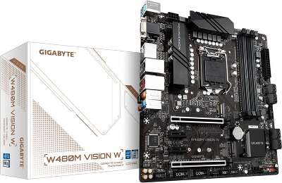 Материнская плата mATX LGA1200 GIGABYTE W480M VISION W