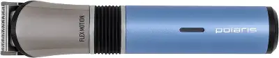 Машинка для стрижки Polaris PHC 0401RB голубой (насадок в компл:1шт)