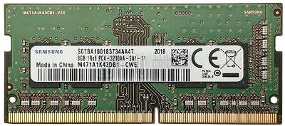 Модуль памяти DDR4 SO-DIMM 8192Mb DDR3200 Samsung (M471A1K43DB1-CWE)