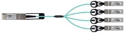 Кабель AOC QSFP+-4XSFP+ 3M LR-LINK