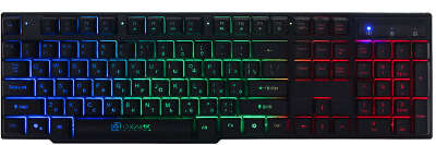 Клавиатура Оклик 780G SLAYER черный USB for gamer LED