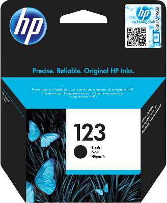 Картридж/ HP 123 Black Ink Cartridge
