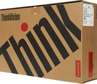 Монитор Lenovo 23.8" ThinkVision P24h-30 черный IPS LED 4ms 16:9 HDMI матовая HAS Piv 300cd 178гр/178гр 2560x1440 60Hz DP 2K USB 5.7кг