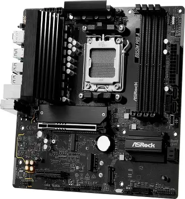 Материнская плата Asrock B850M PRO-A Socket AM5 AMD B850 4xDDR5 mATX AC`97 8ch(7.1) 2.5Gg RAID+HDMI+DP