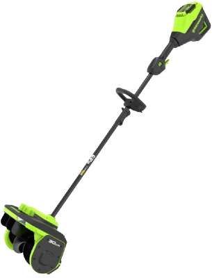 Greenworks Снегоуборщик аккумуляторный GD60SS2  {60V, 30 см, с регулируемым направлением выброса, бесщеточный, c 1хАКБ 5Ач и ЗУ} [2603207UG]