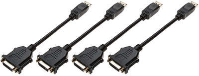 Видеокарта PNY Quadro P1000 [VCQP1000DVI-PB] 128 bit, 4*mDP, Low profile, ATX+LP Bracket, 4xmDP to DVI adapter