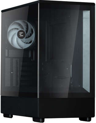 Корпус Zalman P10, черный, mATX, без БП (P10 Black)