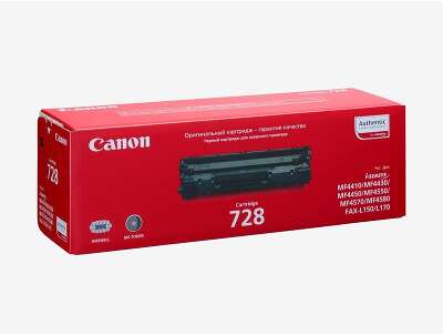 Canon Cartridge 728  3500B010/3500B002/3500A002  Картридж для MF4410/4430/4450/4550dn/4570dn/4580dn, Черный, 2100стр. 