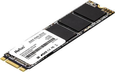 SSD накопитель Netac SSD N535N 128GB M.2 2280 SATAIII 3D NAND, R/W up to 510/440MB/s, TBW 70TB, 3y wty