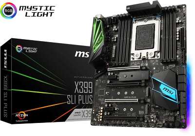 Материнская плата ATX LGATR4 MSI X399 SLI PLUS