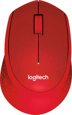 Мышь беспроводная Logitech Wireless Mouse M330 SILENT PLUS - RED USB (910-004911)