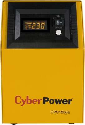 ИБП CyberPower CPS 1000 E, 1000VA, 700W, EURO (без аккумуляторов)