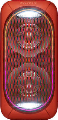 Акустическая система Sony GTK-XB60, DJ эффекты, красная