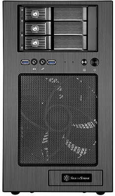 Корпус Silverstone CS330, черный, mATX, Без БП (SST-CS330B)