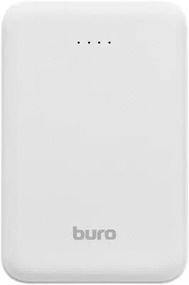 Мобильный аккумулятор Buro T4-10000 10000mAh 10W 2A 2xUSB-A белый (T4-10000-WT)