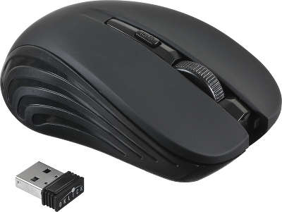 Мышь беспроводная USB Oklick 545MW 1600 dpi, чёрная