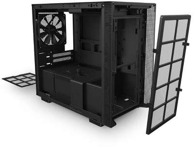 Корпус NZXT H210i, черный, mini-ITX, Без БП (CA-H210i-B1)