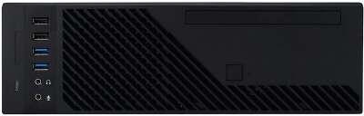 Корпус Slim Case Powerman KI331 Black РМ-300SFX 80+ UBS2.0*2+USB 3.1*2+A(HD)+Front fan 80x80x15mm*1, Micro-ATX, mini-ITX