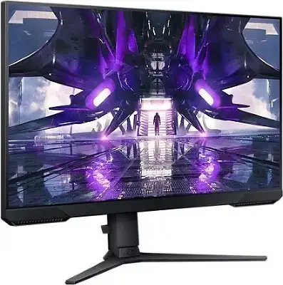 Монитор Samsung 27" Odyssey G3 S27AG320NI черный VA LED 1ms 16:9 HDMI полуматовая HAS Piv 3000:1 250cd 178гр/178гр 1920x1080 165Hz FreeSync Premium DP 4.8кг