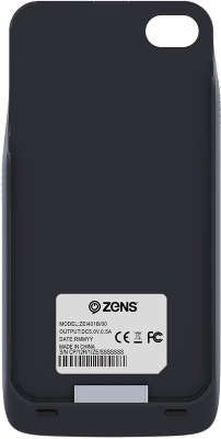 Чехол для беспроводной зарядки iPhone 4/4S ZENS Qi iPhone4 Sleeve [ZEN-ZEI401B/00]