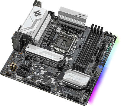 Материнская плата mATX LGA1200 ASRock B560M STEEL LEGEND