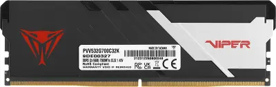 Набор памяти DDR5 DIMM Гб DDR7000 Patriot Memory Viper Venom (PVV532G700C32K)