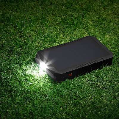 Внешний аккумулятор Aukey 12000 мАч c солнечной панелью, 2xUSB [PB-P8]