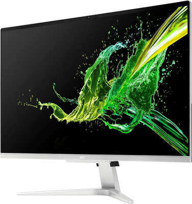 Моноблок Acer Aspire C27-962 27" FHD i5-1035G1/8/256 SSD/MX130 2G/WF/BT/Cam/Kb+Mouse/W10,серебристый