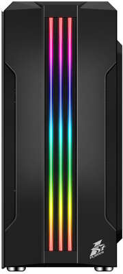 Корпус 1STPLAYER RAINBOW R3-A, черный, ATX, Без БП (R3-A-1R1 )