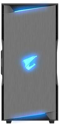Корпус Gigabyte AORUS C300 Glass MidTower, ATX, USB-C x1, USB3.0 x2, Audio I/O, GPU:400mm, Black, TG (551223)