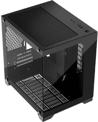 1STPLAYER MEGAVIEW MV5-T Black / mATX / MV5-TP-BK