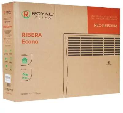 Конвектор Royal Clima Ribera Econo REC-RE1500M 1500Вт белый