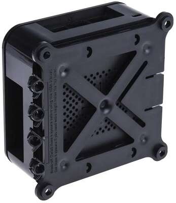 Корпус Raspberry Pi DesignSpark ABS Case для Raspberry Pi 3 B/B+ , встроенное крепление VESA (100х100мм), цвет черный (136-0232)(136-0233) {40}