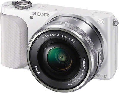 Цифровая фотокамера Sony NEX-3NL White Kit (E16-50 мм)