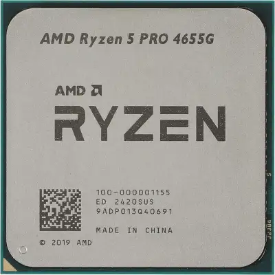 Процессор AMD Ryzen 5 PRO 4655G AM4 (100-000001155) (3.7GHz/AMD Radeon) OEM