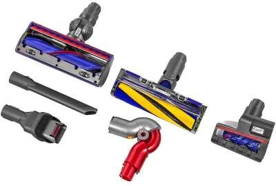 Вертикальный беспроводной пылесос Dyson V12 Detect Slim Absolute SV46 (470521-01), цвет: серебристый UK/UAE