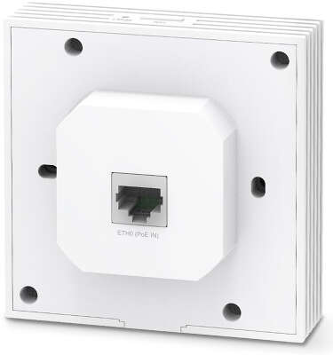 Точка доступа TP-LINK EAP650-Wall, LAN: 2x1 Гбит/с, 802.11a/b/g/n/ac/ax, 2.4 / 5 ГГц, до 2.98 Гбит/с