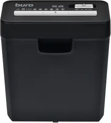Шредер Buro Home BU-S600 черный (секр.Р-1) ленты 6лист. 10лтр. пл.карты