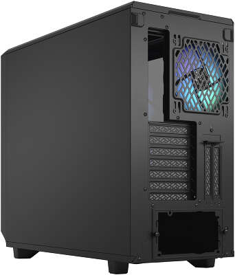 Корпус Fractal Design Meshify 2 RGB Black TG Light Tint, черный, EATX, Без БП (FD-C-MES2A-06)