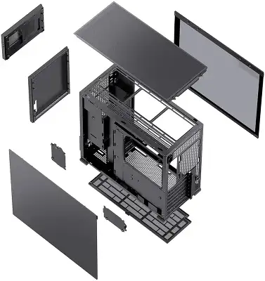 JONSBO D41 MESH SCREEN Black