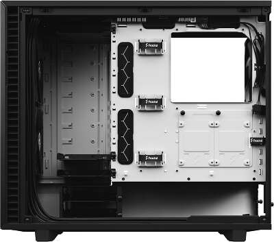 Корпус Fractal Design Define 7 Clear Tempered Glass, черный/белый, E-ATX, Без БП (FD-C-DEF7A-05)