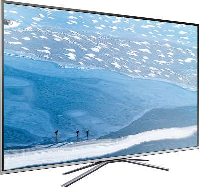 ЖК телевизор 49"/124см Samsung UE49KU6400U, серебристый, 4K UHD