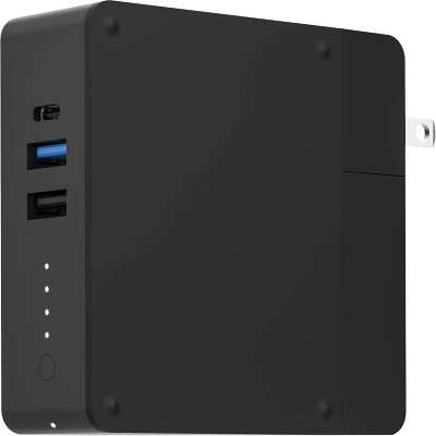 Зарядное устройство с аккумулятором Mophie Global Powerstation Hub 6000 мАч, Black [401102475]