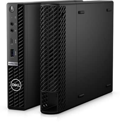 Компьютер Неттоп Dell OptiPlex 7090 Micro i7 10700T/16/512 SSD/R RX 640 4G/WF/BT/Kb+Mouse/W10Pro,черный
