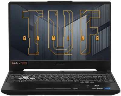 Ноутбук ASUS TUF Gaming F15 FX506HCB-HN144 15.6" FHD IPS i5-11400H/8/512 SSD/RTX 3050 4G/DOS