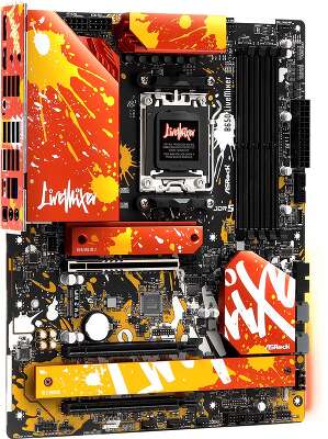 Материнская плата ATX LGAAM5 ASRock B650 LiveMixer